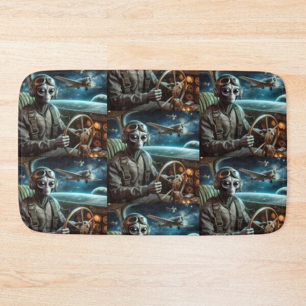 Item preview, old plane and alien designed and sold by Dogandesighn.