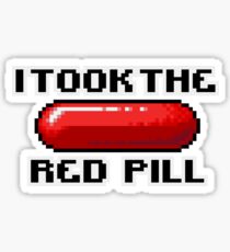 I Took The Red Pill Sticker