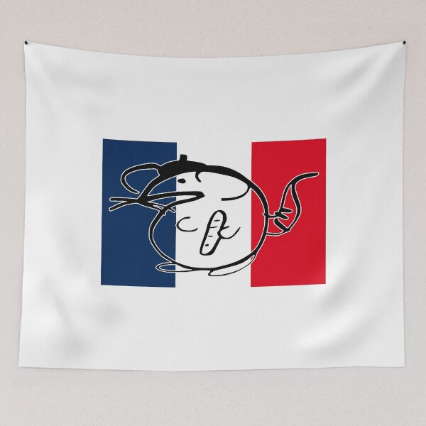 Item preview, French Flag Fat Rat designed and sold by Bondrewd1.