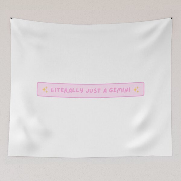 Item preview, Literally Just a Gemini Sign – Witty Zodiac Humor Design designed and sold by Midnight789.