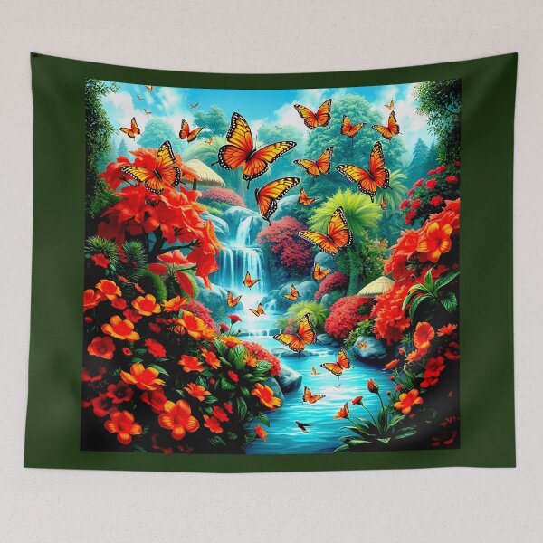 Item preview, Tranquility Falls A Hidden Paradise designed and sold by ADCSunshine.