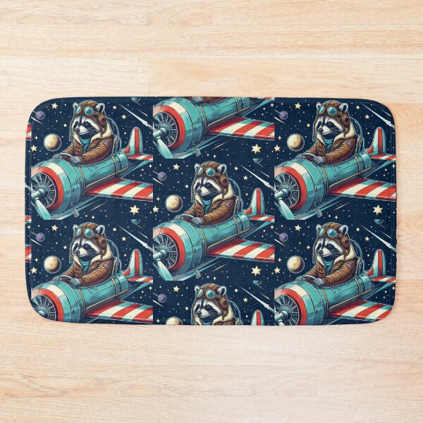 Item preview, pilot raccoon designed and sold by Dogandesighn.