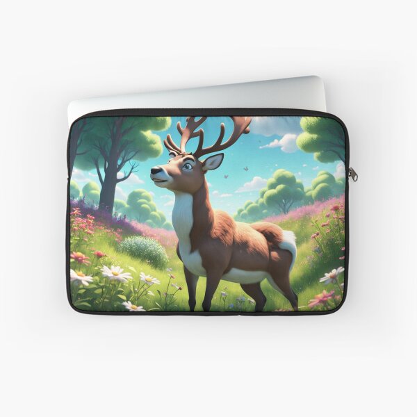 Item preview, "Whimsical Deer in a Meadow Dream" designed and sold by ADCSunshine.