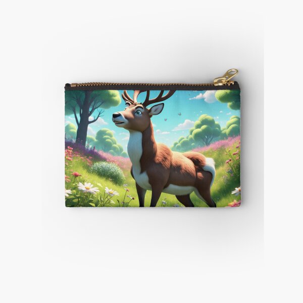 Item preview, "Whimsical Deer in a Meadow Dream" designed and sold by ADCSunshine.