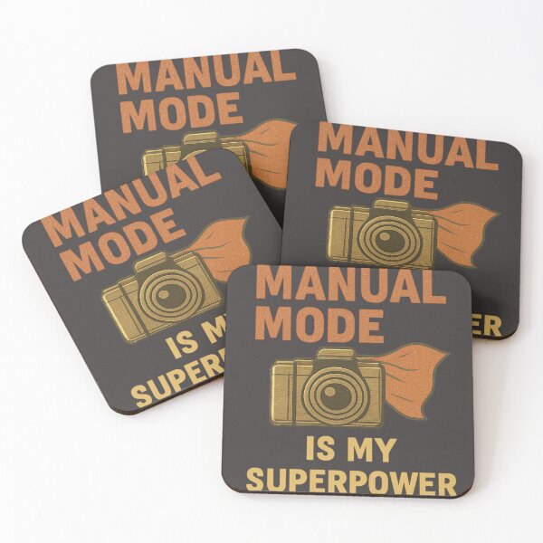 Item preview, Manual Mode Is My Superpower – Superhero Photographer T-Shirt designed and sold by MAF_Merch.