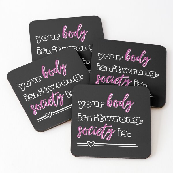 Item preview, Your Body Isn’t Wrong – Body Positive Self-Love Quote designed and sold by Roarberry.