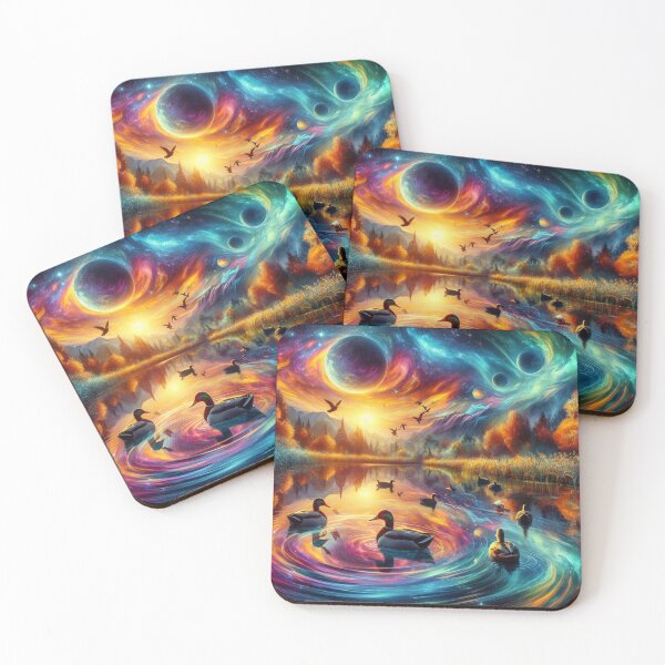 Item preview, "Stellar Reflections Where Earth Meets the Cosmos" designed and sold by ADCSunshine.