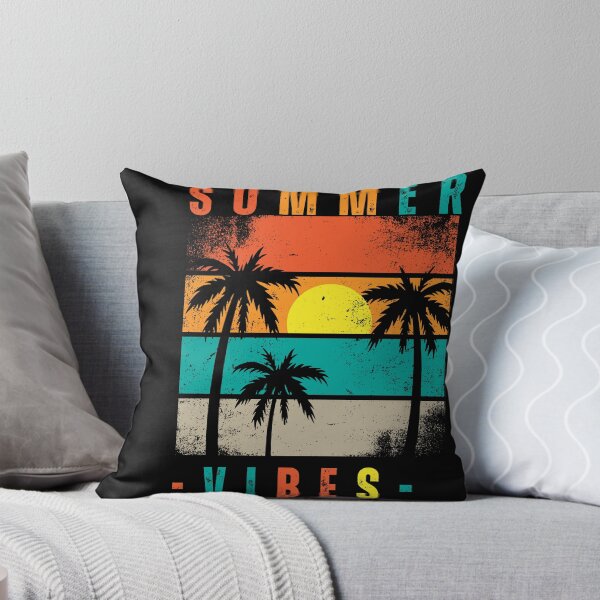 Item preview, Summer Vibes Unisex Heavy Cotton Tee, Beach Shirt, Vacation Outfit, Casual Wear, Gift for Friends, Retro Style designed and sold by DRAWZENART.
