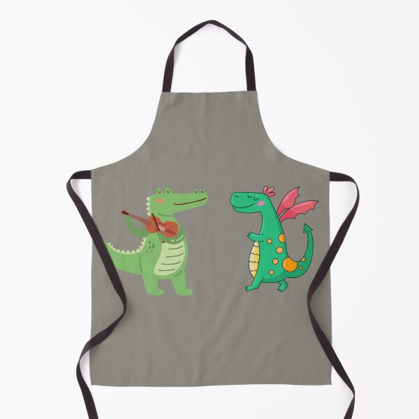 Item preview, Cocodrilo musical y dragón amigable designed and sold by ToscaniArt.