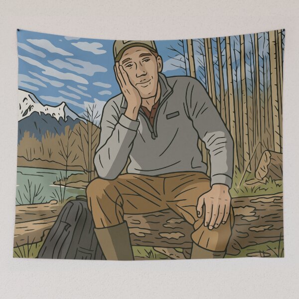 Item preview, Outdoor Boys Retiring designed and sold by Meme Plug.