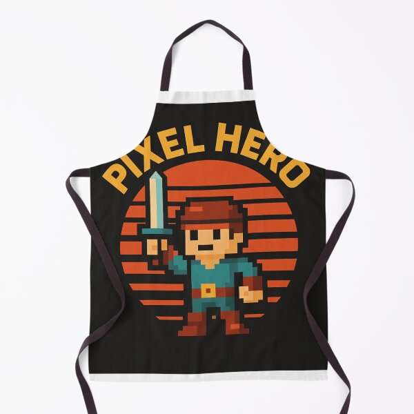 Item preview, Pixel Hero – Guerrier Rétro Pixel Art designed and sold by Newcal design.