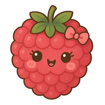 Artwork thumbnail, Cute Raspberry Creature by CookieCreature