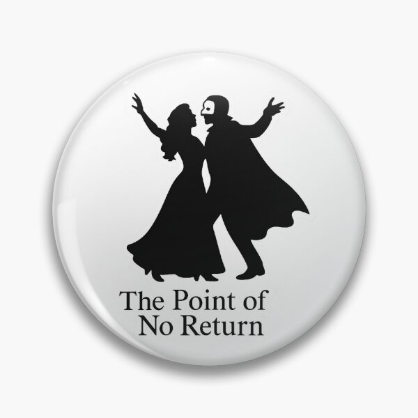 Item preview, The Point of No Return Sticker designed and sold by Drama&Doodles.