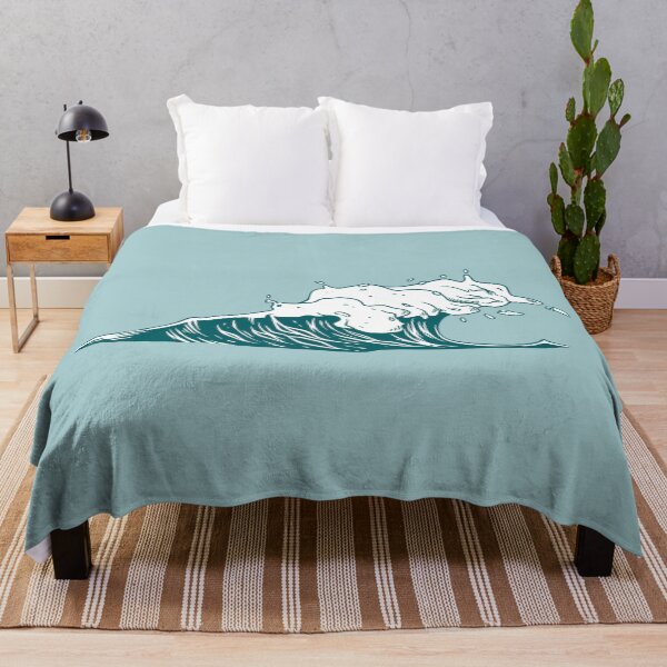 Item preview, Vintage Ocean Wave Illustration – Surf & Sea Aesthetic designed and sold by cloudrevive.