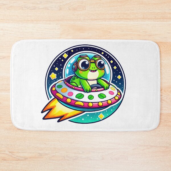 Item preview, Ufo Cute Frog designed and sold by ArtistEmbrace.