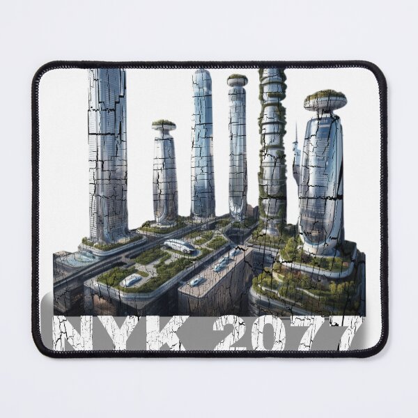 Item preview, Futuristic NYC 2077 cyberpunk and cityscape ai generated future cityscape, futuristic generation, futuristic mind, futuristic Lovers latest fashion  designed and sold by Tzemo101.