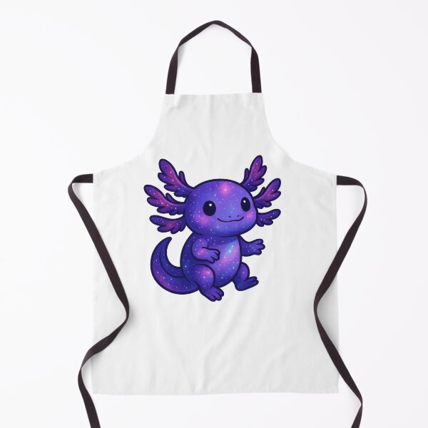 Item preview, Cute Galaxy Axolotl Kawaii Purple Space Lizard designed and sold by RetroPop23.