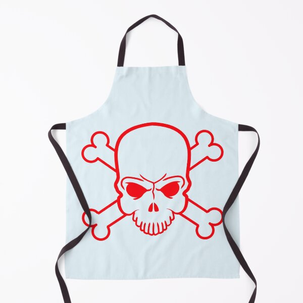 Item preview, Evil Pirate Symbol Skull And Bones Skeleton Head designed and sold by shirt-o-mat.