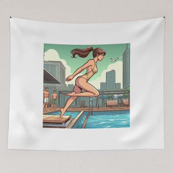Item preview, To dive in a pool designed and sold by PandoraCastle.