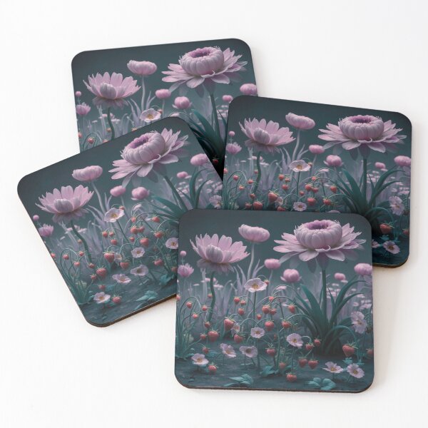Item preview, Strawberries among flowers,plasticine. designed and sold by elegantpaterns.