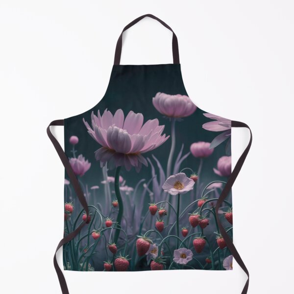 Item preview, Strawberries among flowers,plasticine. designed and sold by elegantpaterns.