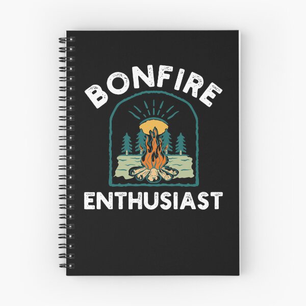 Item preview, Bonfire Enthusiast Campfire Funny Camping humor vintage designed and sold by snowry.