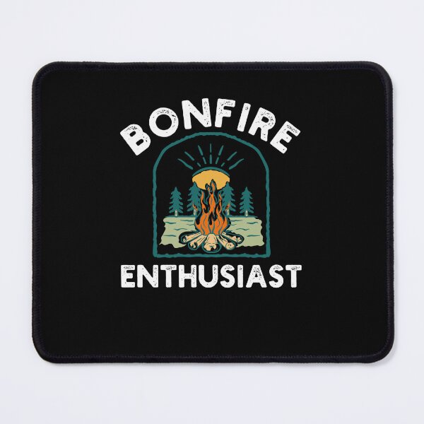 Item preview, Bonfire Enthusiast Campfire Funny Camping humor vintage designed and sold by snowry.
