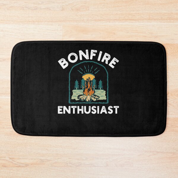 Item preview, Bonfire Enthusiast Campfire Funny Camping humor vintage designed and sold by snowry.