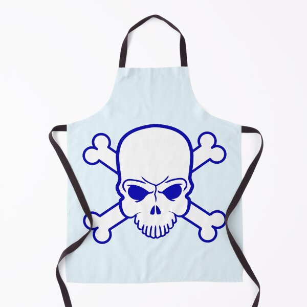 Item preview, Evil Pirate Symbol Skull And Bones Skeleton Head designed and sold by shirt-o-mat.