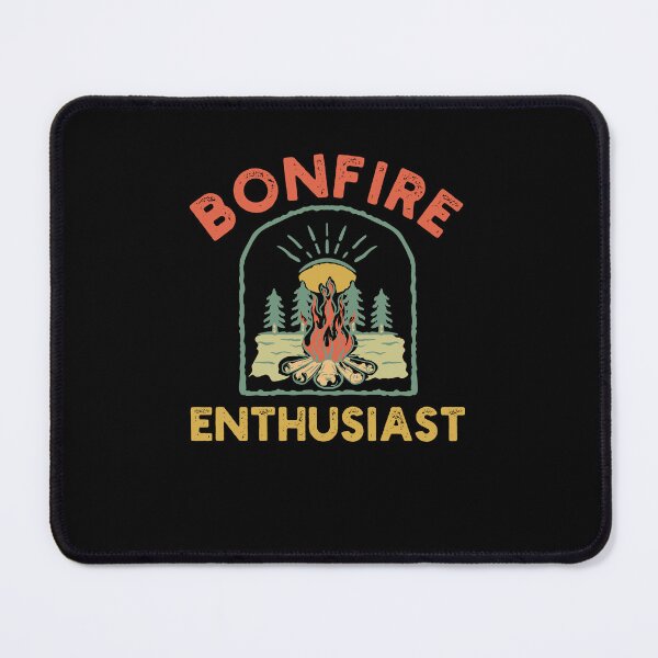 Item preview, Retro Bonfire Enthusiast Campfire Funny Camping humor designed and sold by snowry.