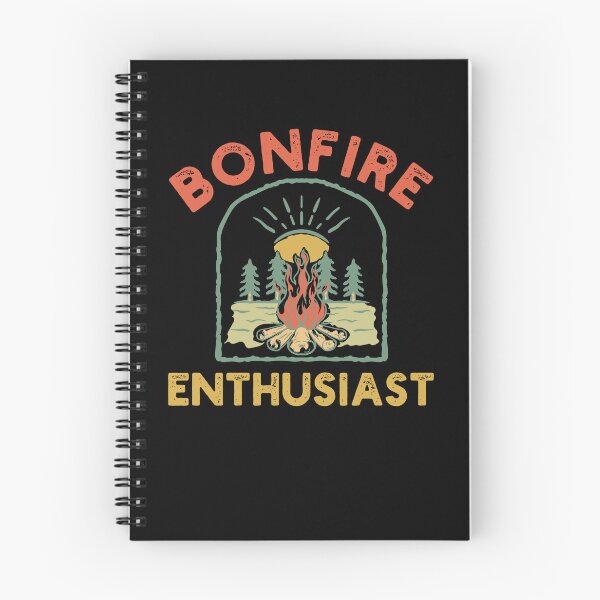 Item preview, Retro Bonfire Enthusiast Campfire Funny Camping humor designed and sold by snowry.