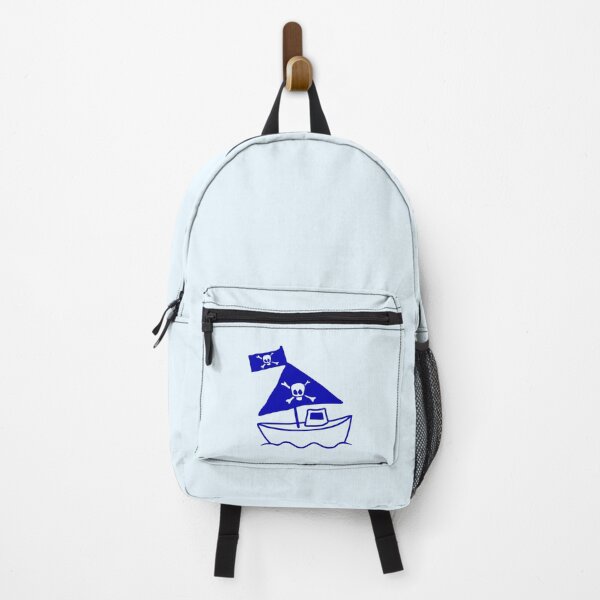 Item preview, Painted Pirate Ship Kids Motif Drawing Cool Funny designed and sold by shirt-o-mat.