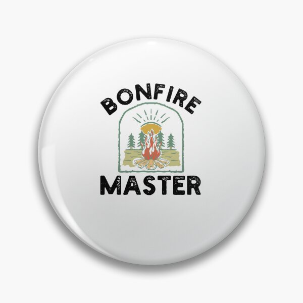 Item preview, Bonfire Master Campfire Funny Camping humor vintage designed and sold by snowry.