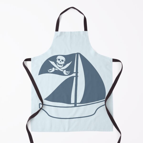 Item preview, Painted Pirate Ship Kids Motif Drawing Cool Funny designed and sold by shirt-o-mat.