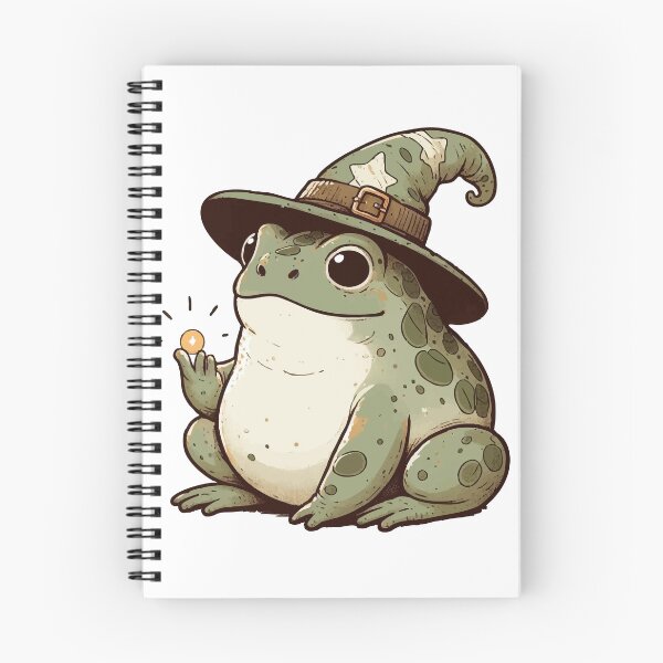 Item preview, Wizard Frog Holding a Magic Coin designed and sold by Imaginatus.