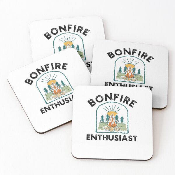 Item preview, Bonfire Enthusiast Campfire joke Funny Camping humor vintage designed and sold by snowry.