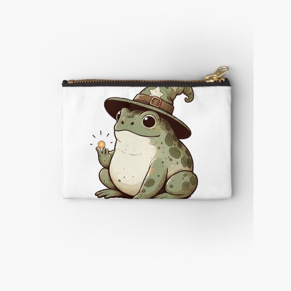 Item preview, Wizard Frog Holding a Magic Coin designed and sold by Imaginatus.