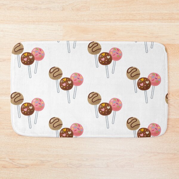 Item preview, Cute Kawaii Cake Pops – Pink, Chocolate & Coffee Trio designed and sold by Blueprint&co.