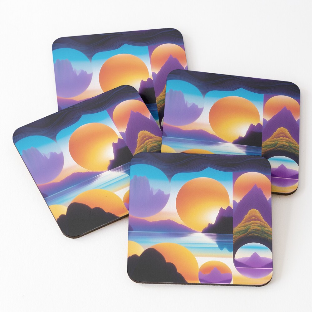 Item preview, Coasters (Set of 4) designed and sold by PXLSKN.