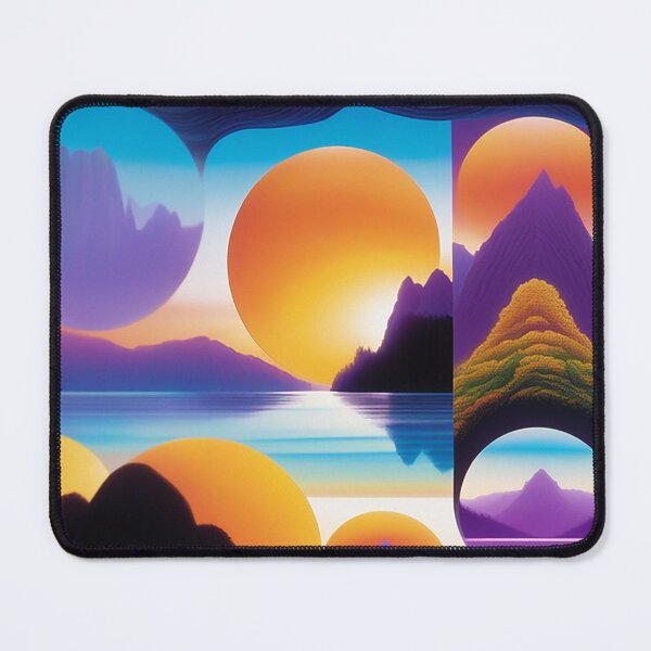 Item preview, Multidimensional Sunset designed and sold by PXLSKN.