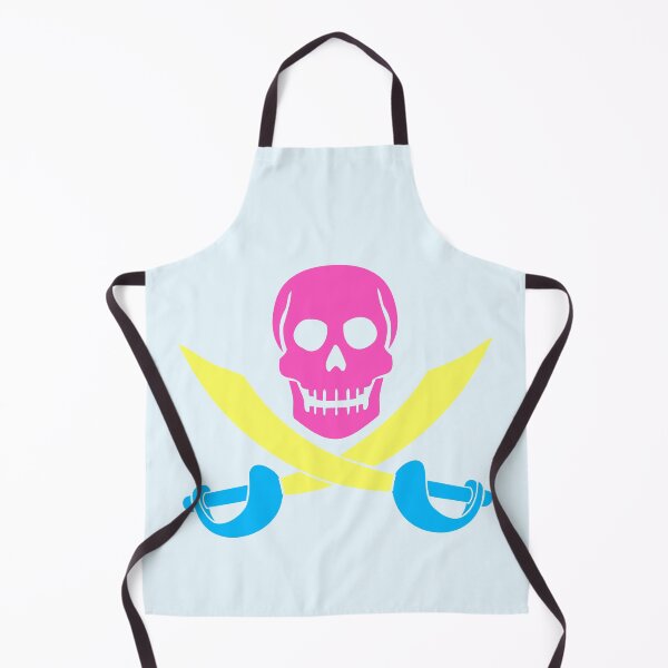 Item preview, Pirate Two Sabre 2 Swords Skeleton Skull Symbol designed and sold by shirt-o-mat.
