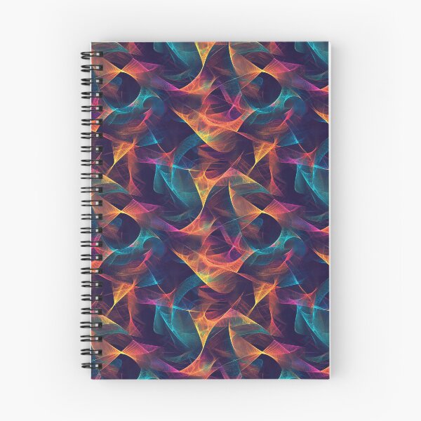 Item preview, Fractal Geometry Vibrant Psychedelic Colors designed and sold by MidArtForge.