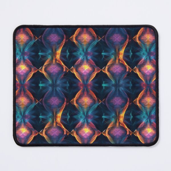 Item preview, Fractal Geometry Vibrant Psychedelic Colors designed and sold by MidArtForge.