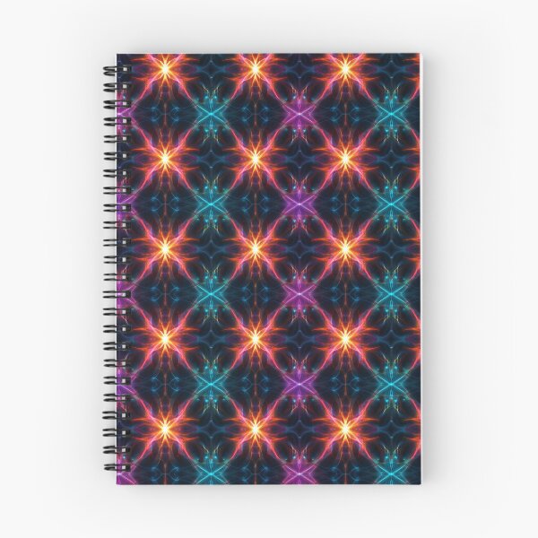 Item preview, Fractal Geometry Vibrant Psychedelic Colors designed and sold by MidArtForge.