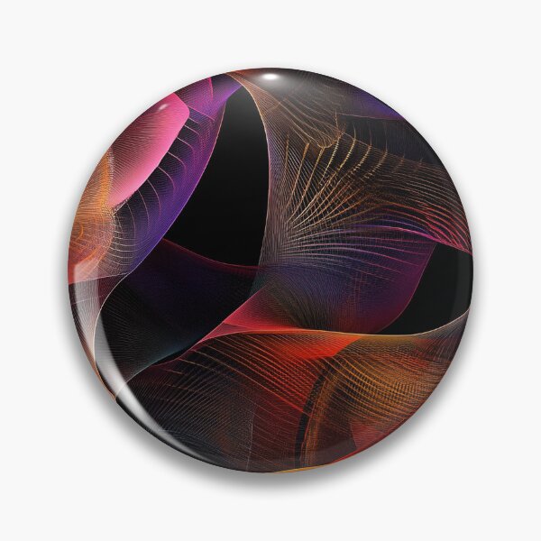 Item preview, Fractal Geometry Vibrant Psychedelic Colors designed and sold by MidArtForge.