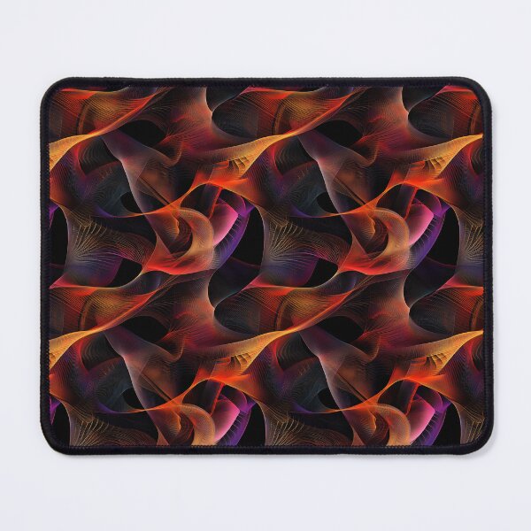 Item preview, Fractal Geometry Vibrant Psychedelic Colors designed and sold by MidArtForge.