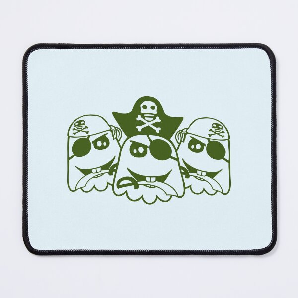 Item preview, 3 Pirates Ghosts Funny Evil Halloween Crew Friends designed and sold by shirt-o-mat.