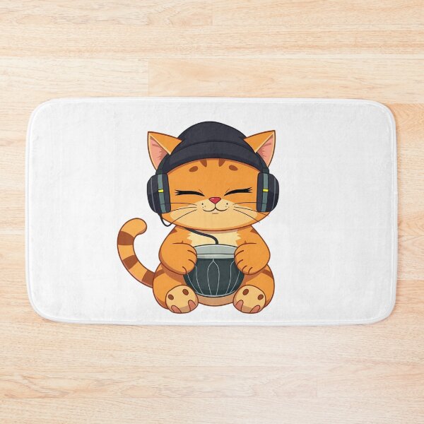 Item preview, Groovy Drum Cat designed and sold by DaniArtDesign81.