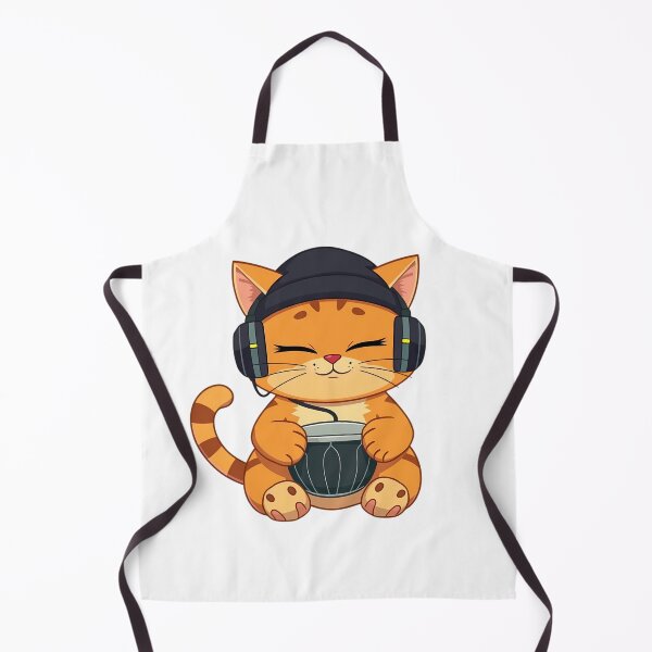 Item preview, Groovy Drum Cat designed and sold by DaniArtDesign81.