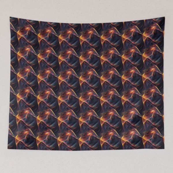 Item preview, Fractal Geometry Vibrant Psychedelic Colors designed and sold by MidArtForge.